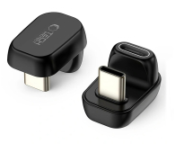Tech-Protect ULTRABOOST AA04 ANGLE ADAPTER TYPE-C BLACK - 1600758 - zdjęcie 1